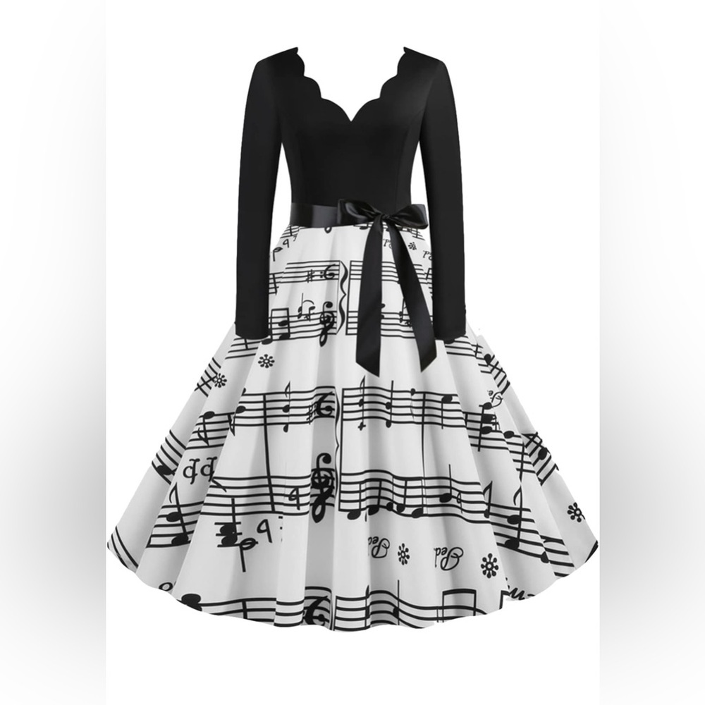Music Note Dress